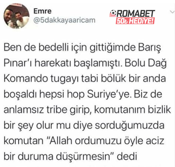 Emre @5dakkayaaricam...