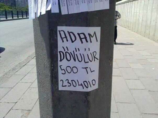 Bir meslek pazarlama...