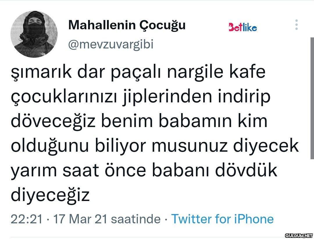 Mahallenin Çocuğu...