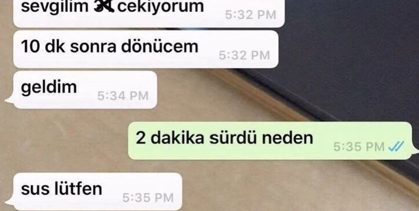 sevgilim cekiyorum 10 dk...