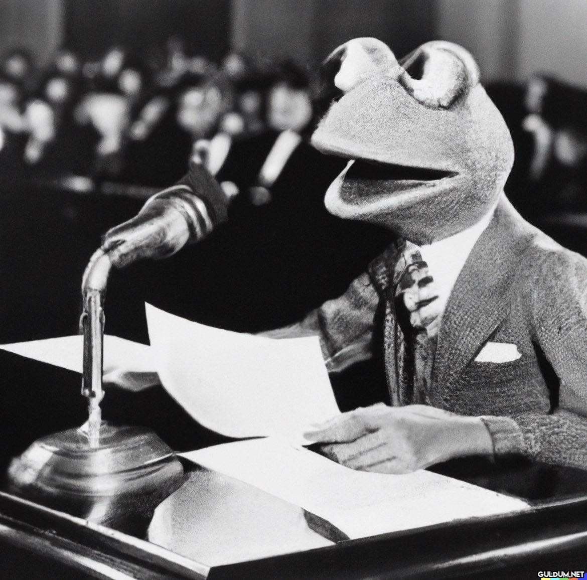 “Kermit the Frog testifies...