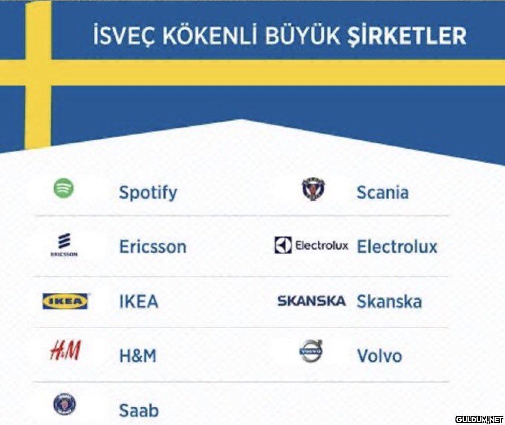 Sosyal medyada İsveç'e...