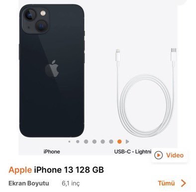 iPhone 13 Apple Türkiye...