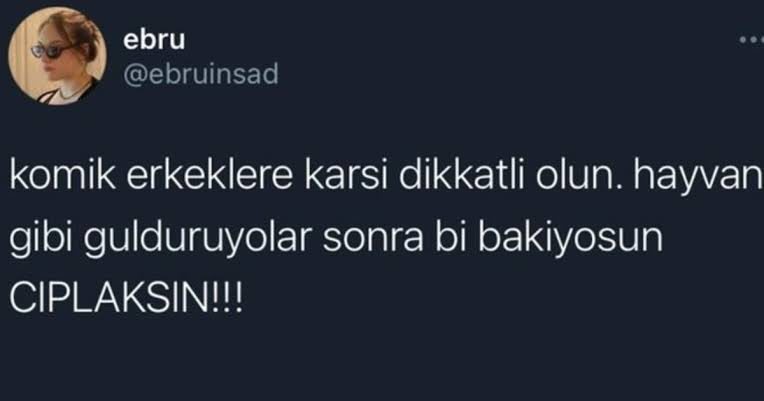 ebru @ebruinsad komik...