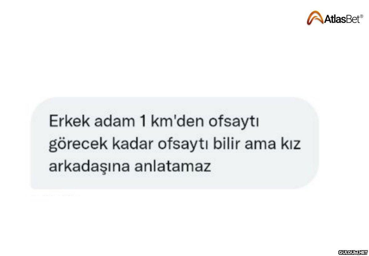 Erkek adam 1 km'den...