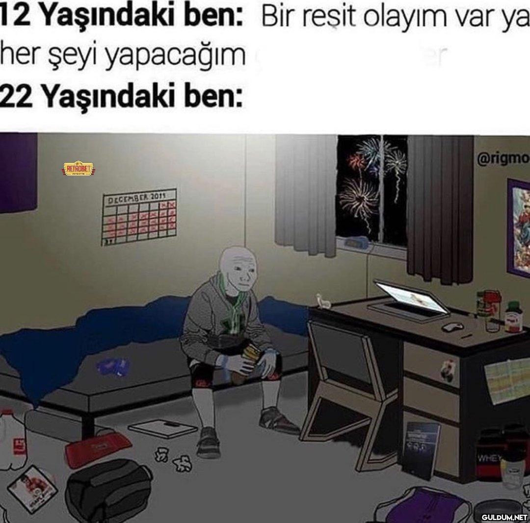 12 Yaşındaki ben: Bir...