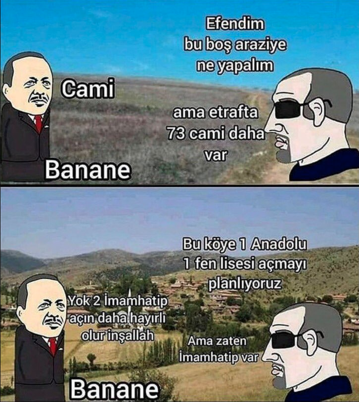 Cami Banane Efendim bu boş...