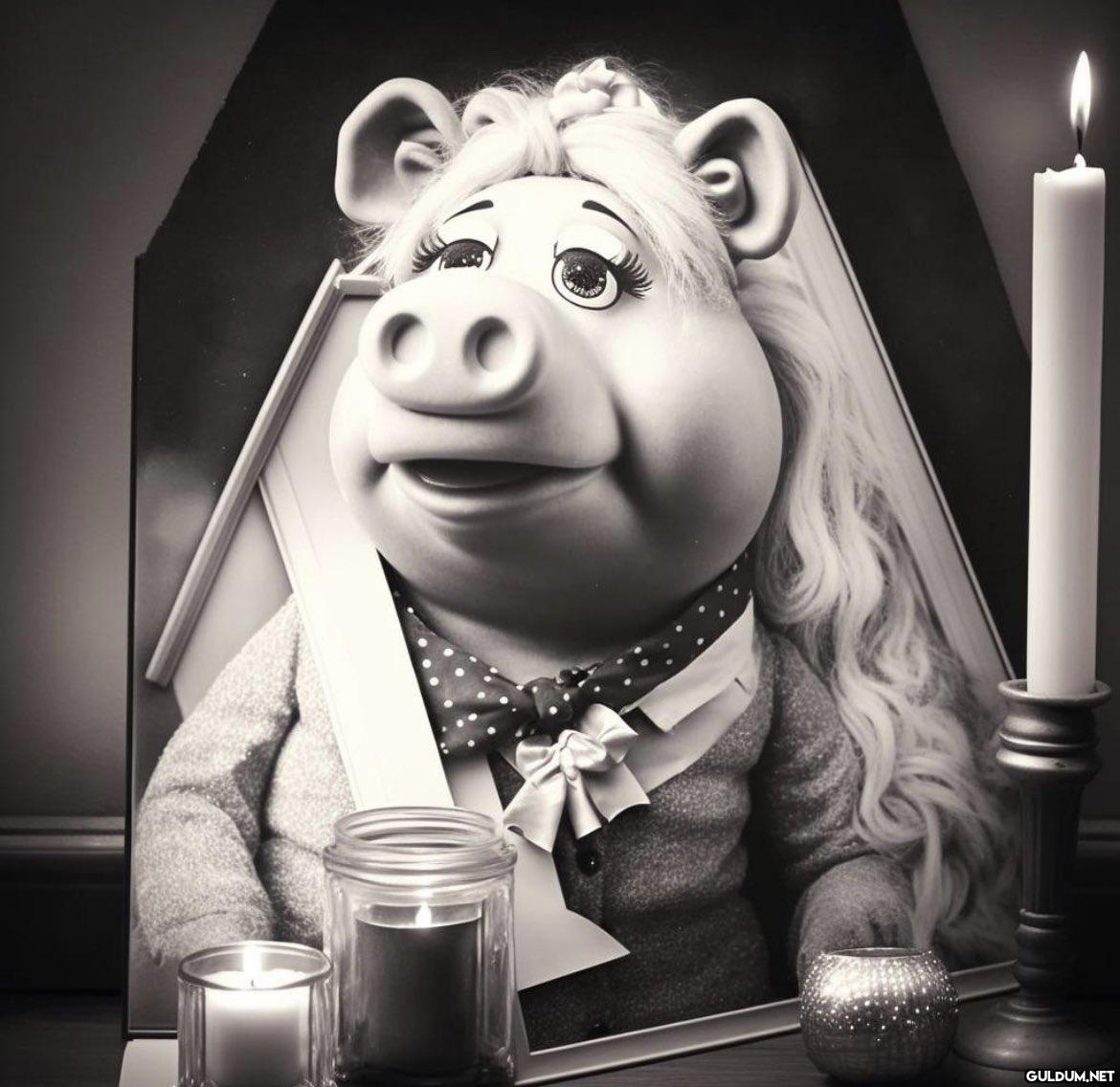 RIP Miss Piggy 😔...