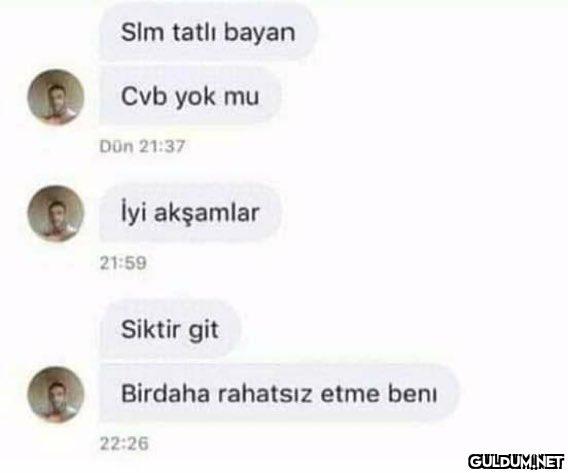 Sim tatlı bayan Cvb yok mu...