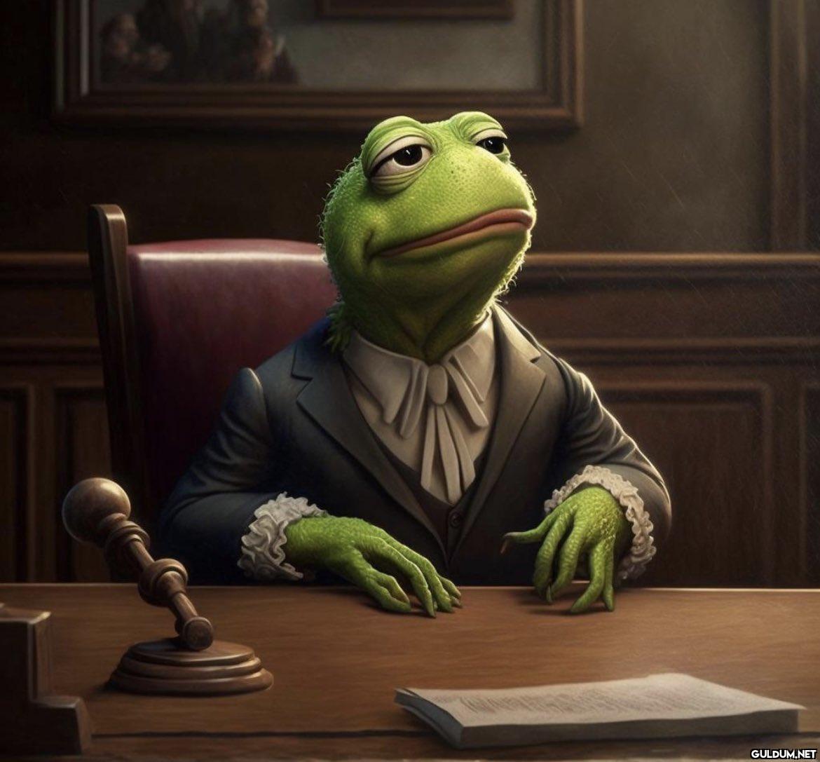 Kermit being questioned in...