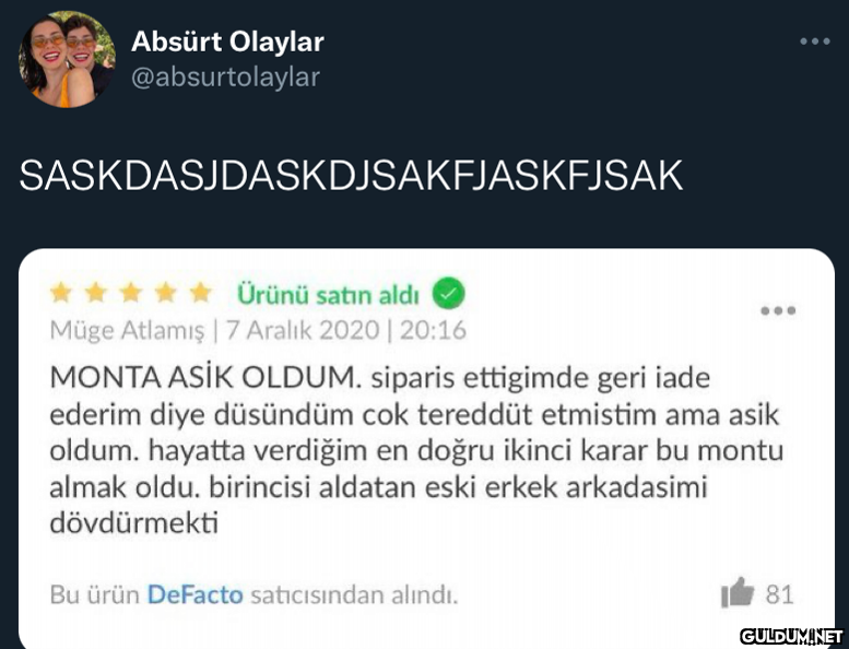 Absürt Olaylar...