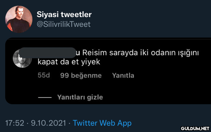 Siyasi tweetler...
