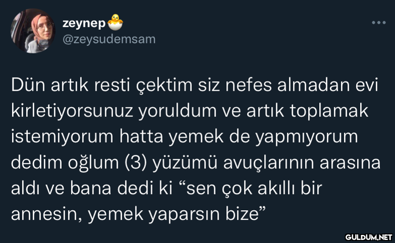 zeynep @zeysudemsam Dün...