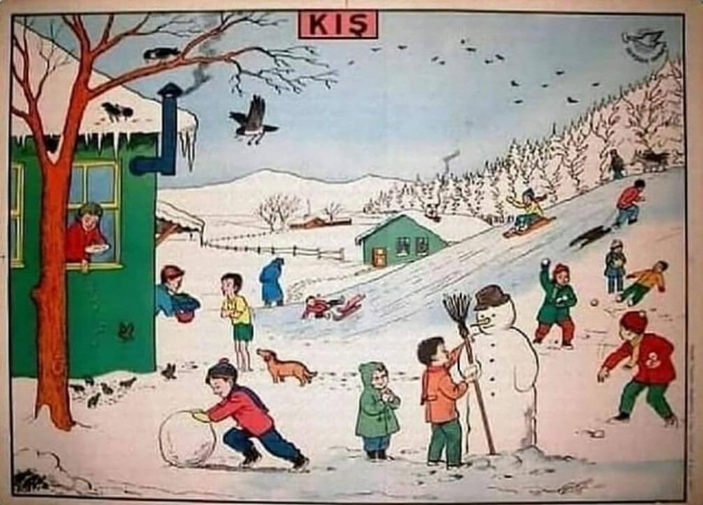 İlkokulda panodaki bu...