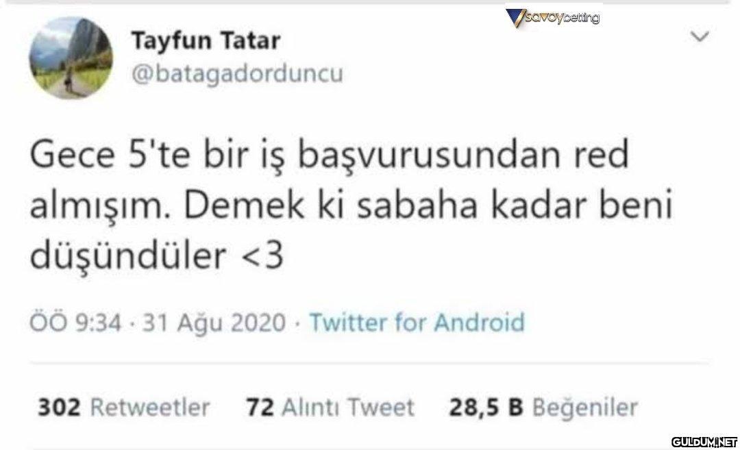 Tayfun Tatar...