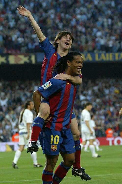 Messi'nin, Ronaldinho’yu...