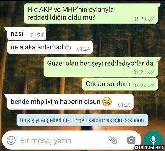 Hiç AKP ve MHP'nin...