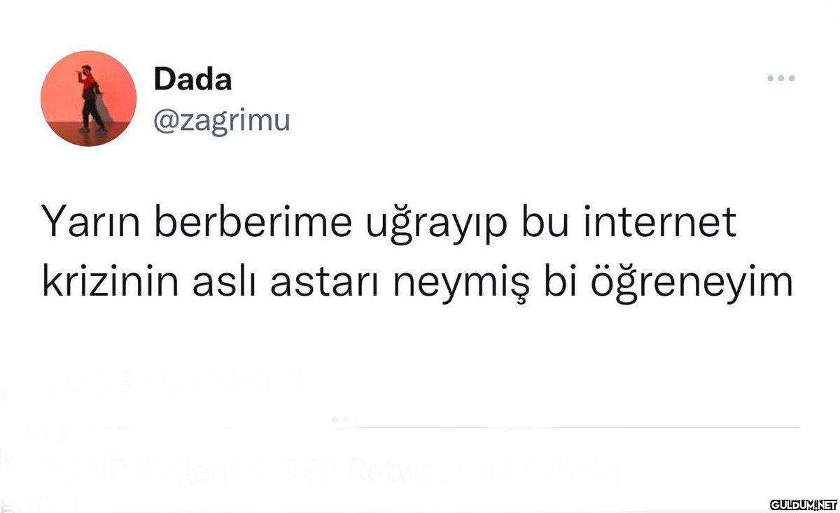 Dada @zagrimu Yarın...