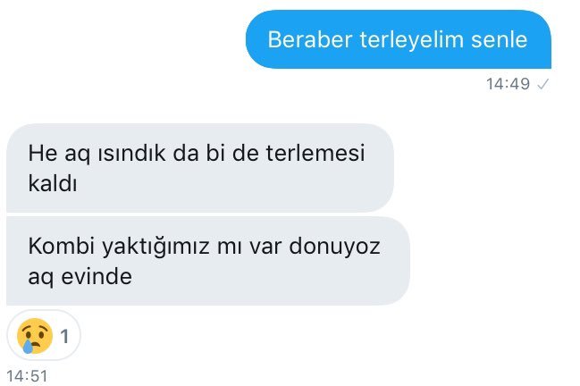 He aq ısındık da bi de...