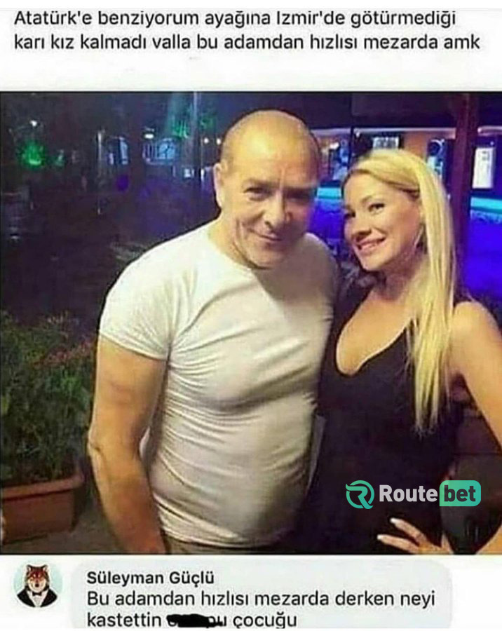 Atatürk'e benziyorum...