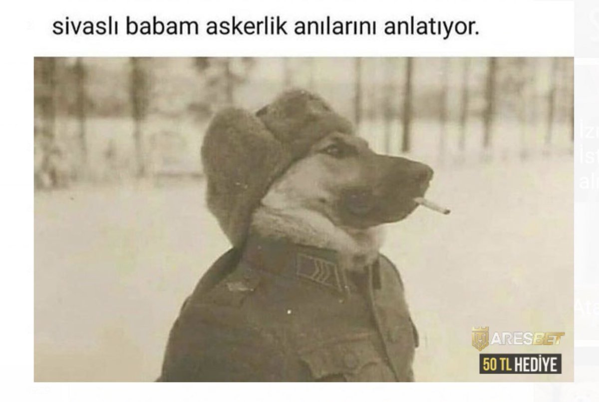 sivaslı babam askerlik...