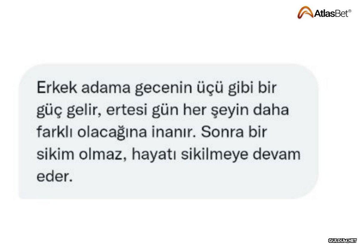 Erkek adama gecenin üçü...