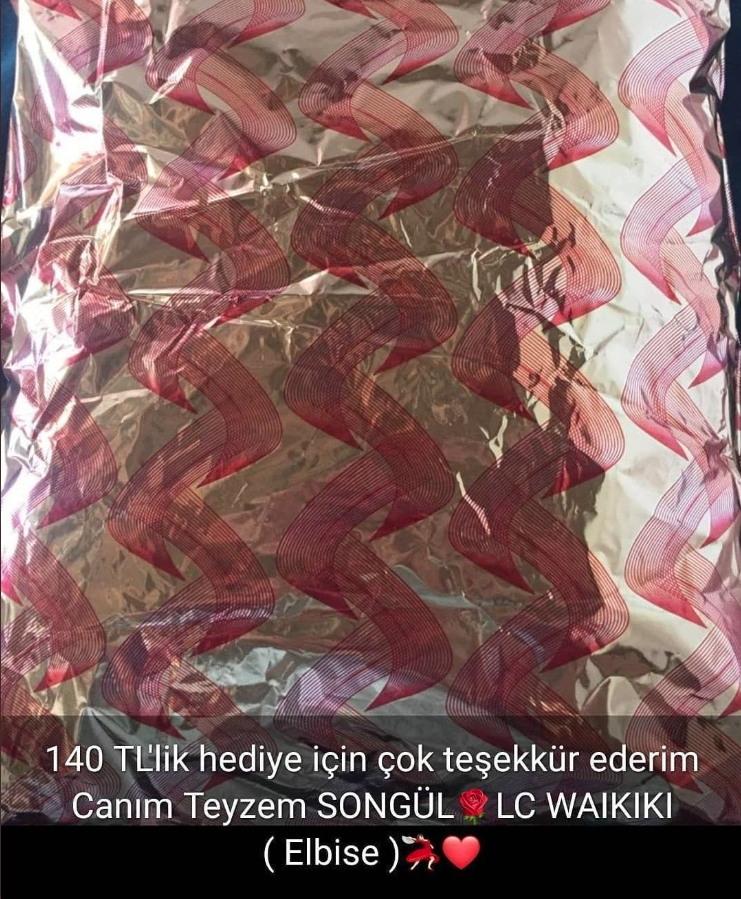 140 TL'lik hediye için çok...