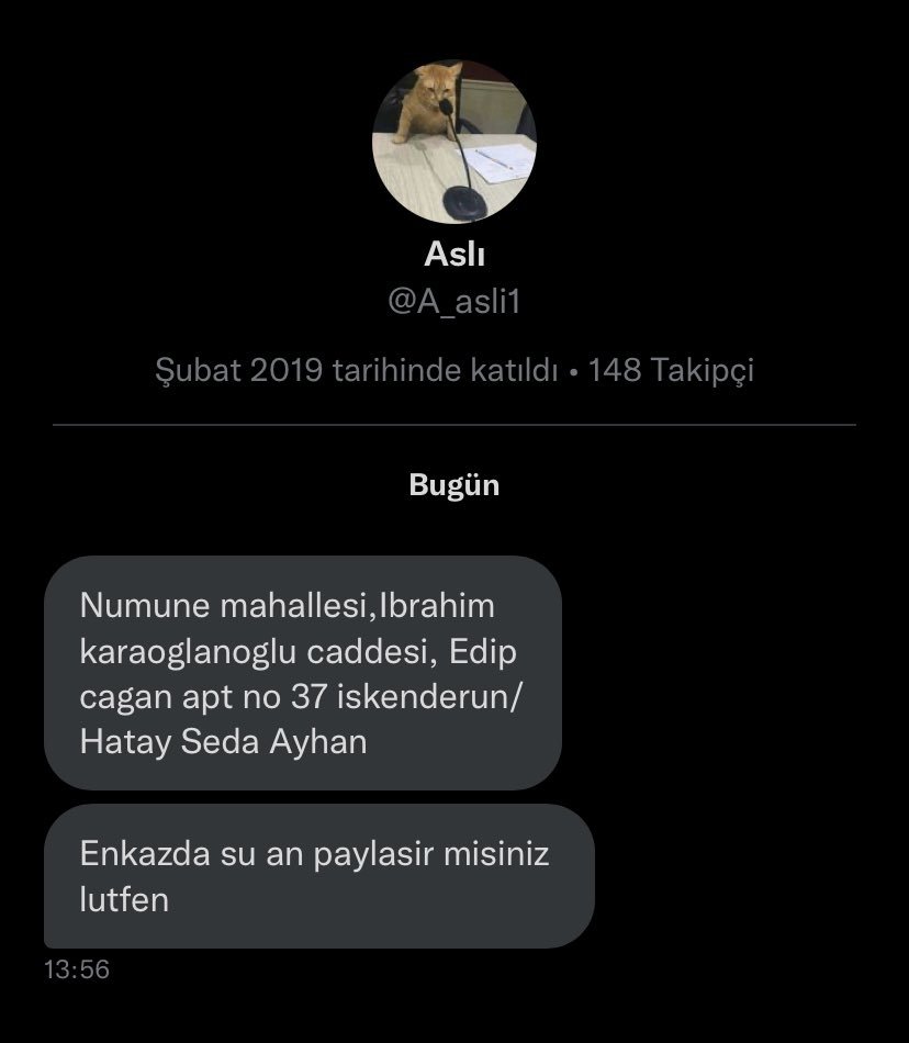 Aslı @A_asli1 Şubat 2019...