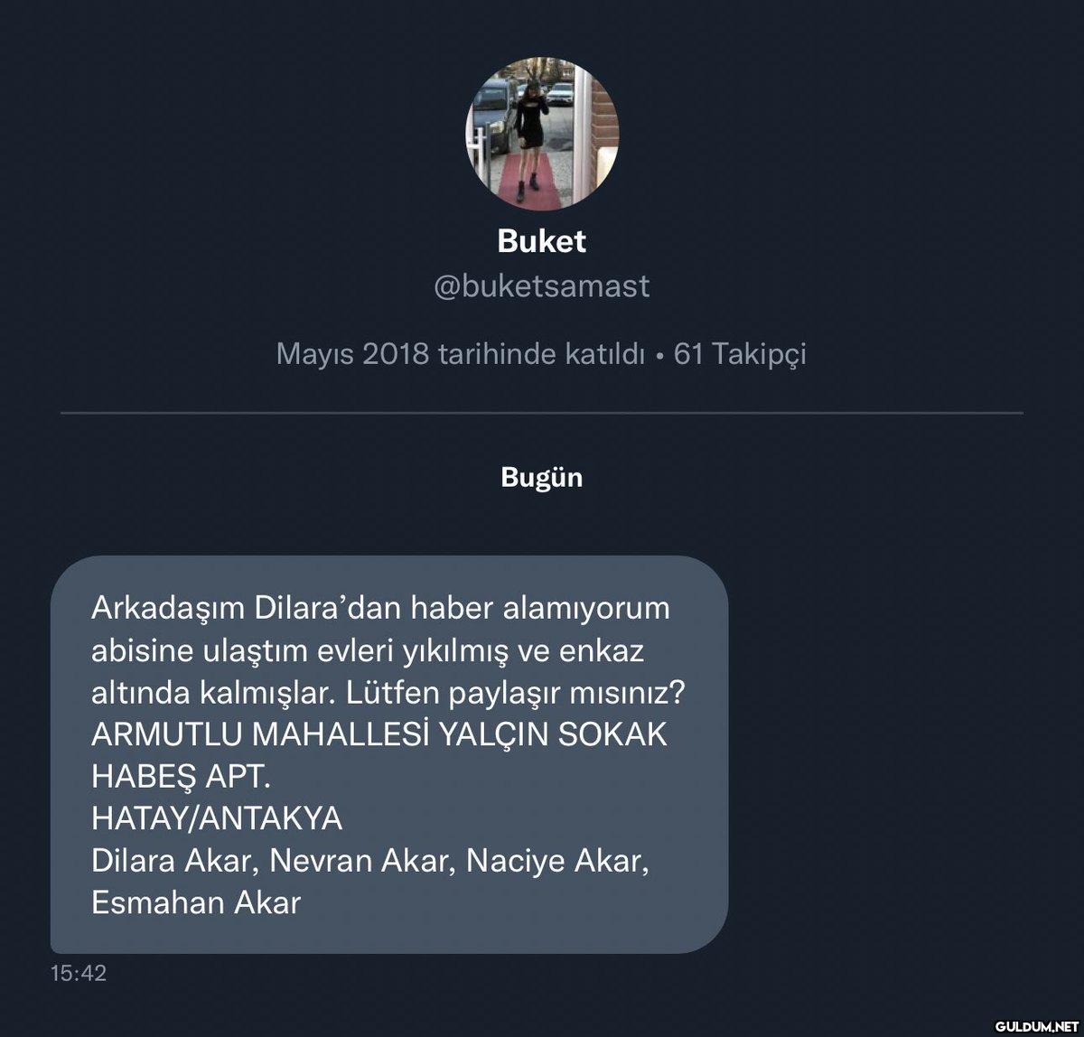 Buket @buketsamast Mayıs...