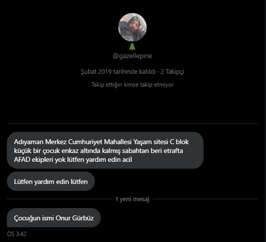 @gazellepine Şubat 2019...