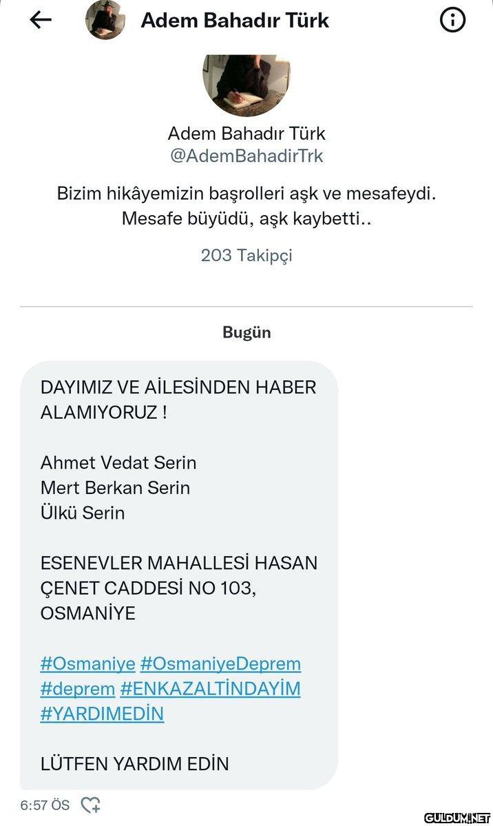 个 Adem Bahadır Türk Adem...