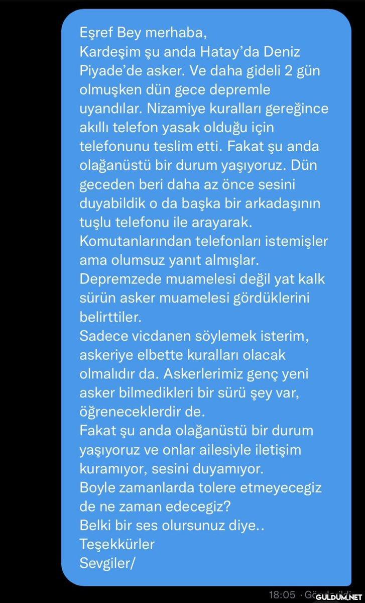 Asker yakınlarından...