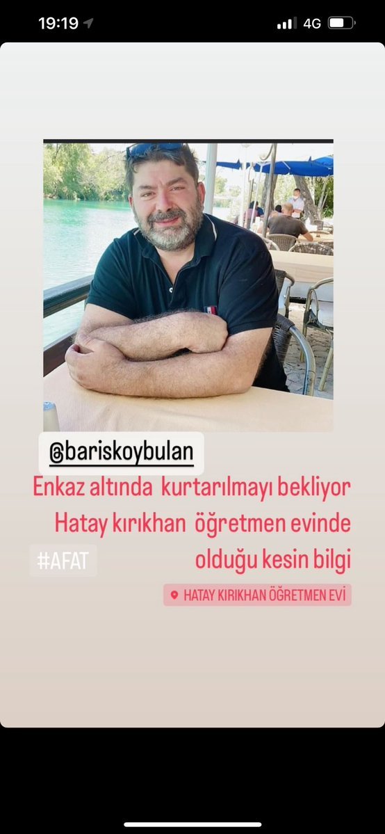 Bir arkadasimin amcasi...