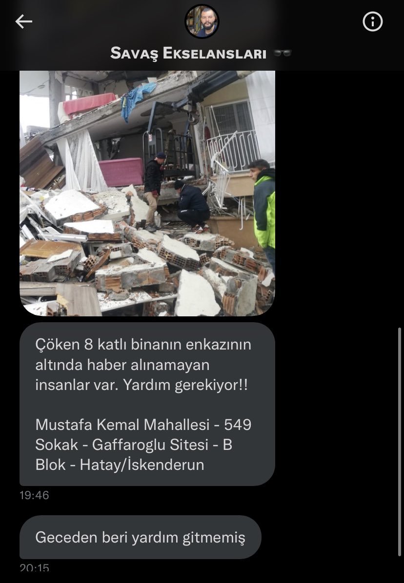 ↑ Çöken 8 katlı binanın...
