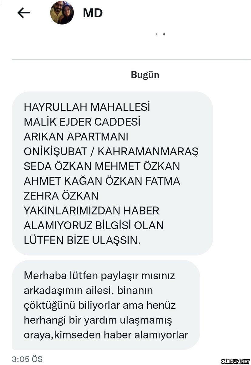 ← MD Bugün HAYRULLAH...