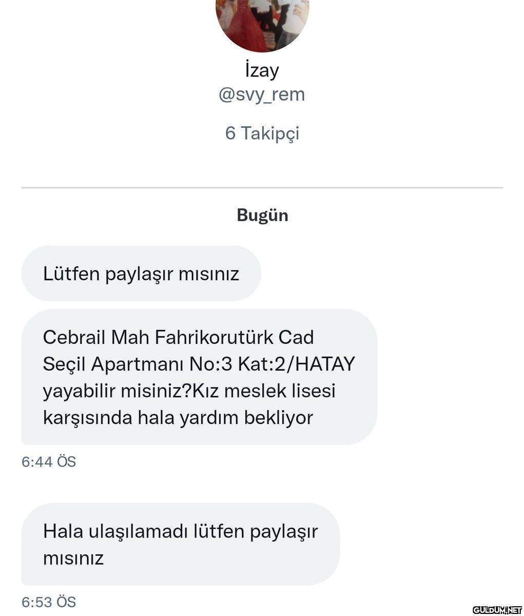 İzay @svy_rem 6 Takipçi...