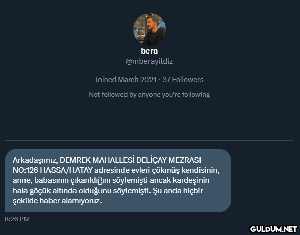 bera @mberayildiz Joined...