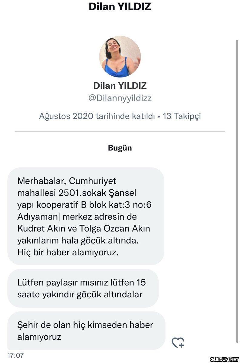 #enkazaltındayım #adıyaman...