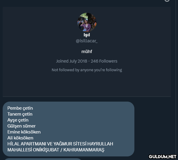 Pembe çetin Tanem çetin...