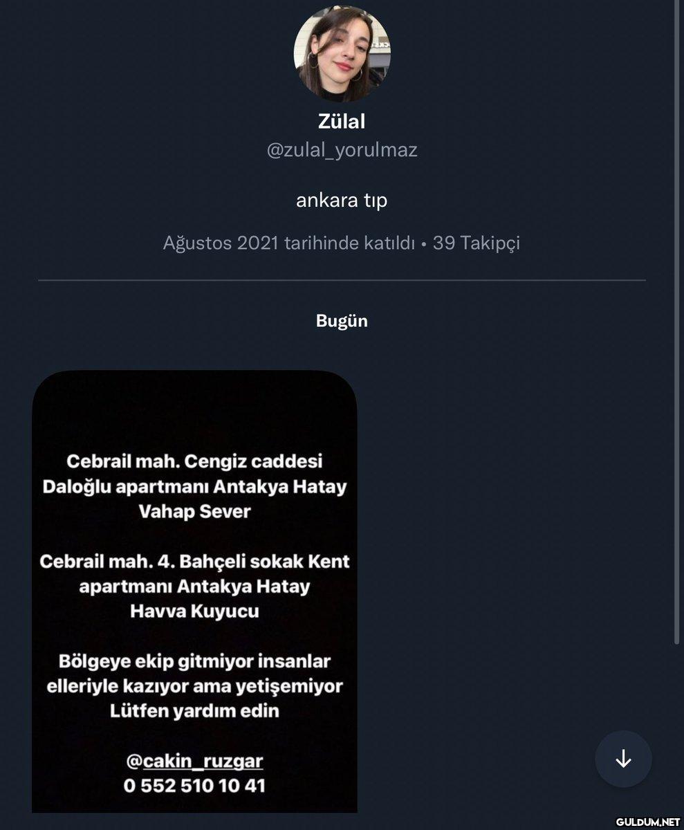 Zülal @zulal_yorulmaz...