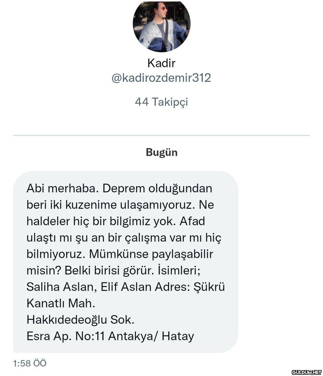 Kadir @kadirozdemir312 44...