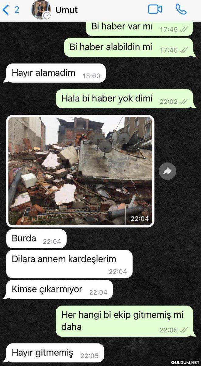 20 saattir haber yokmuş ...
