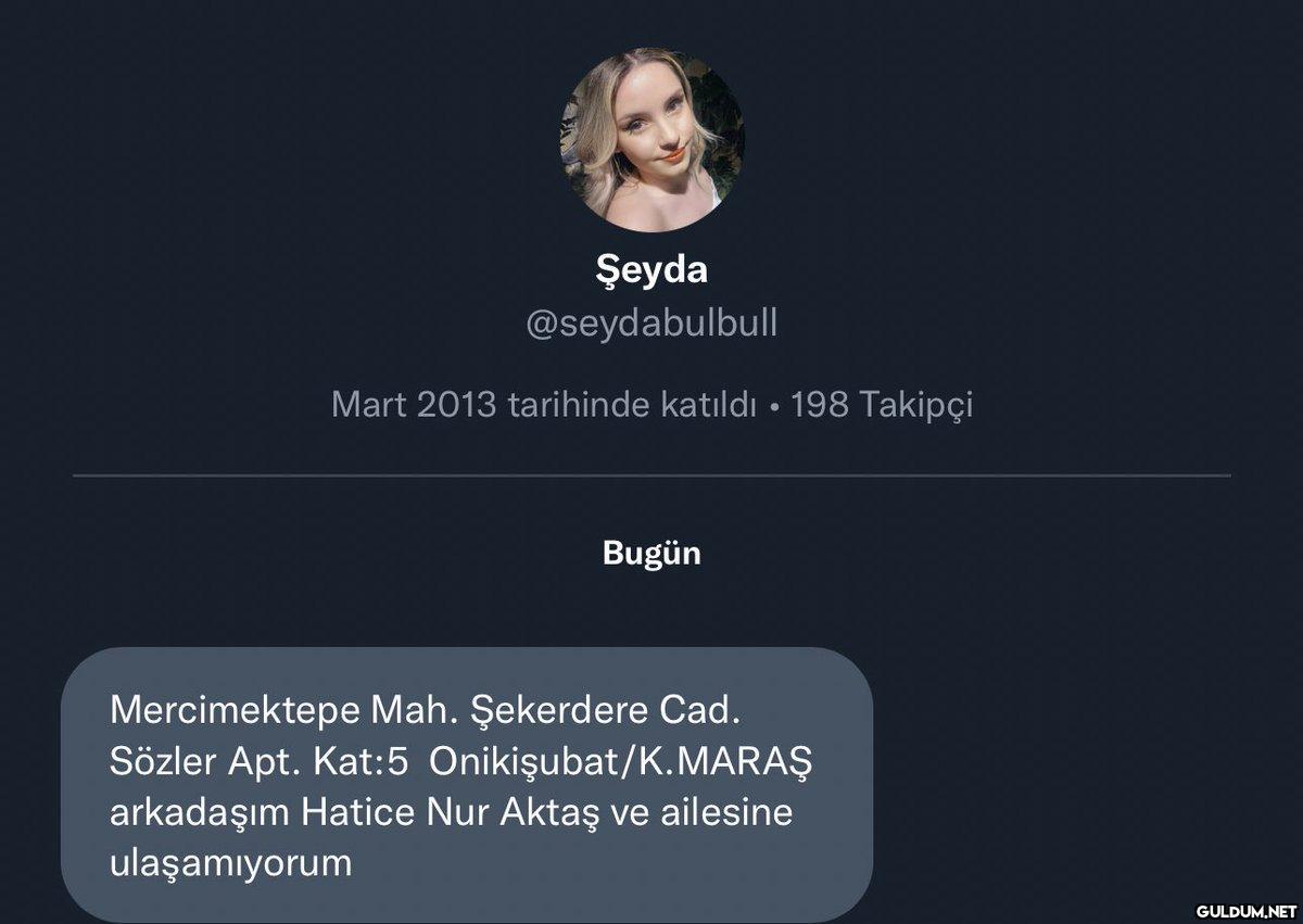 Şeyda @seydabulbull Mart...