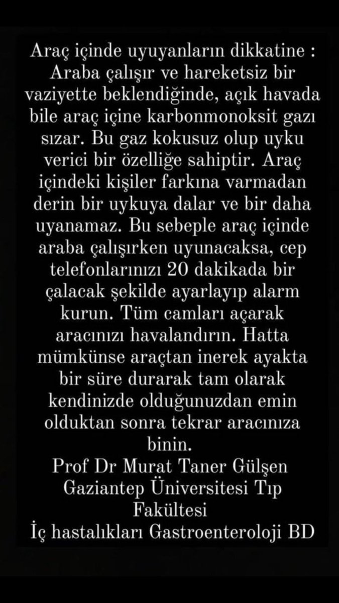 Araçlarda kalan halkımızın...