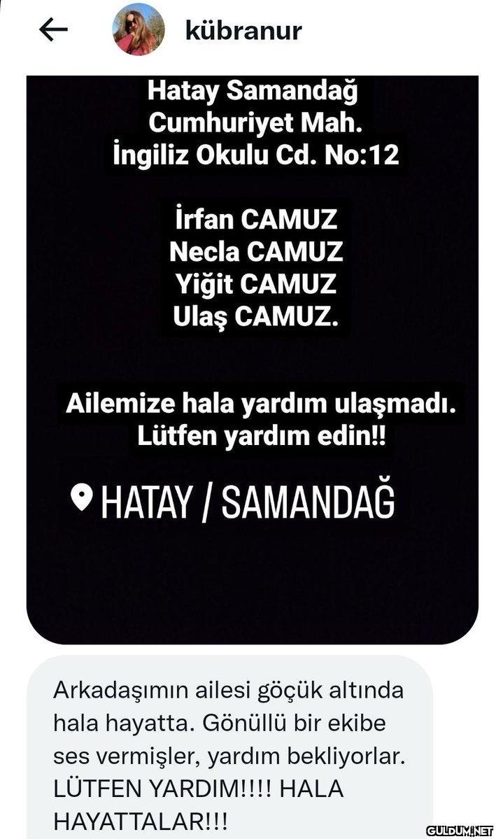 ← kübranur Hatay Samandağ...