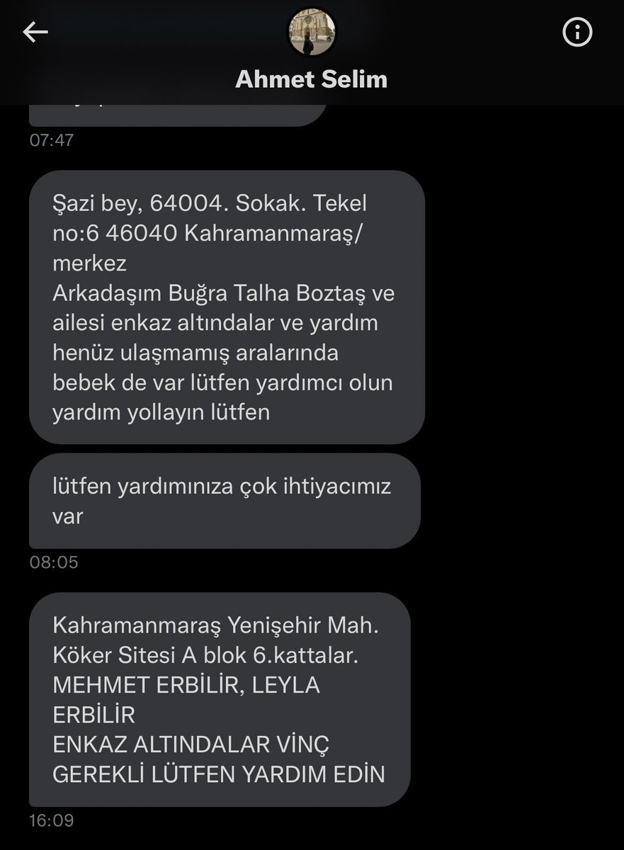 个 07:47 Şazi bey, 64004....