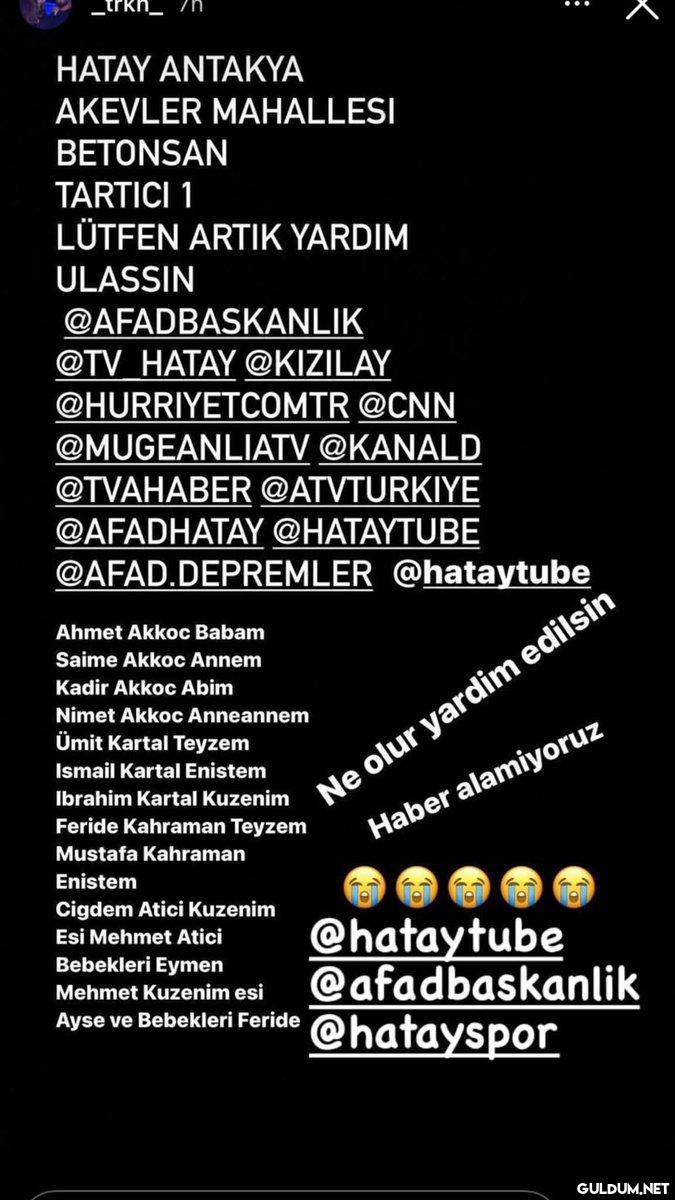 @satrayni Bu isimlerden...