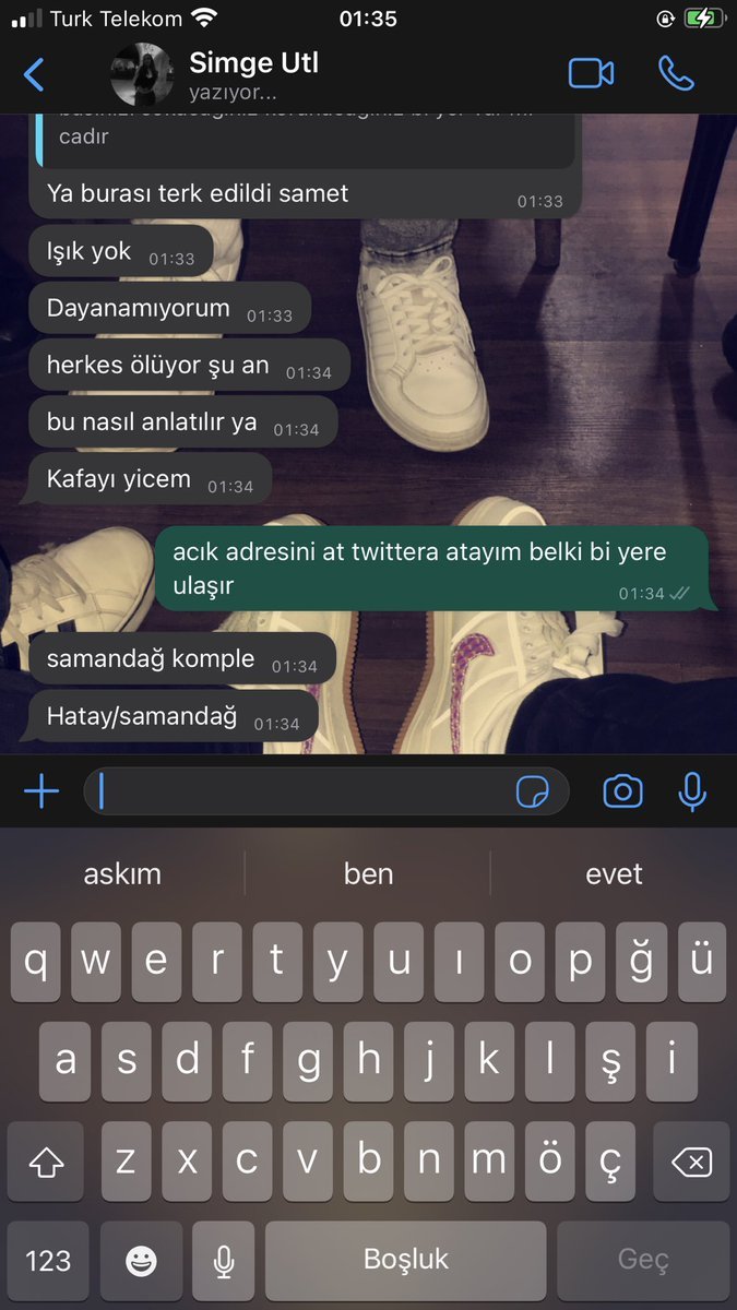 arkadaslarım akrabalarım...