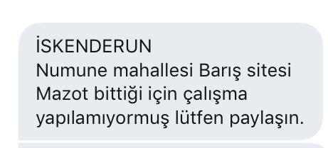 İSKENDERUN Numune...