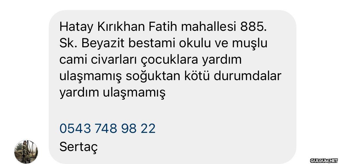 KIRIKHAN’A YARDIM...